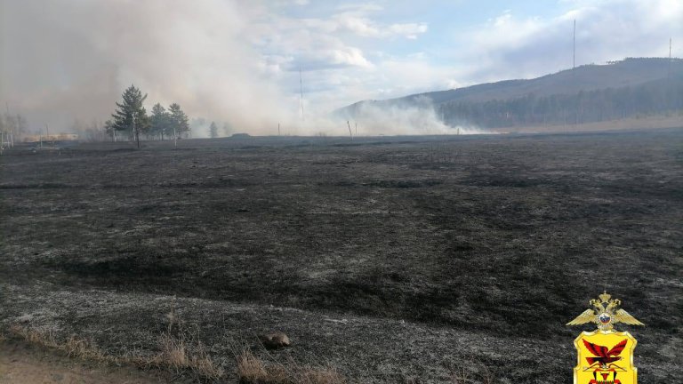 Вахтовик из Приангарья спалил поле в Забайкальском крае