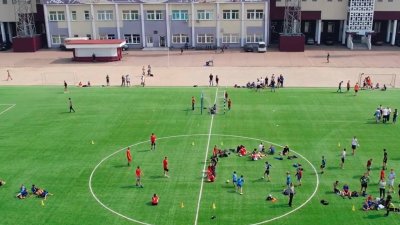 Спортобъекты обновляют в Ангарском городском округе