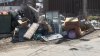 Строительный и крупный мусор скапливается на контейнерных площадках в Иркутске